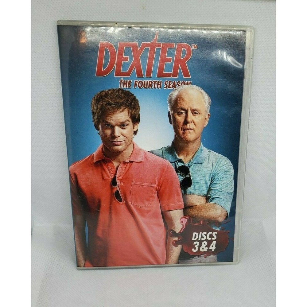 Dexter The Fourth Season Disc 2 & 3 In 3 And 4 Case No Scratches Clean